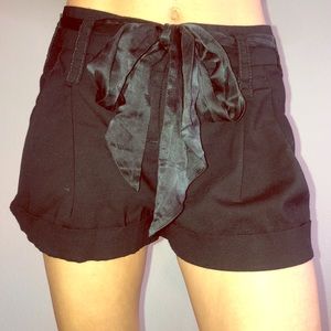 Bebe Black Classy Shorts Size 2